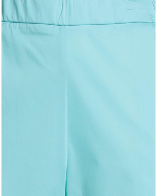 MEIMEIJ Blue Pants Cotton, Polyamide, Elastane
