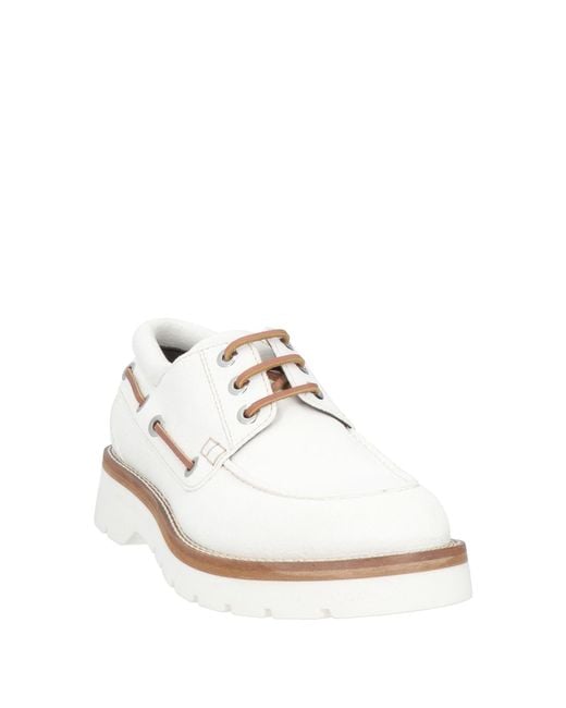 DSquared² White Loafers Leather for men