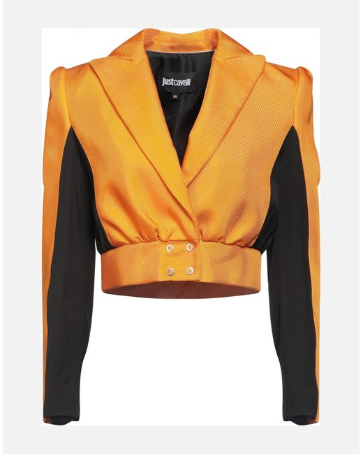 Just Cavalli Orange Suit Jacket