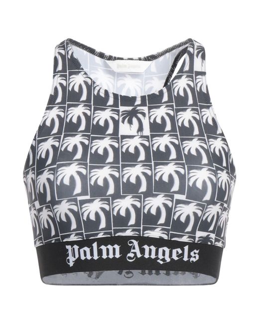 Palm Angels Black Top Polyester, Elastane, Polyamide
