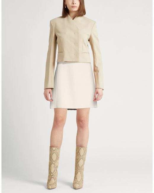 Max Mara Natural Mini Skirt