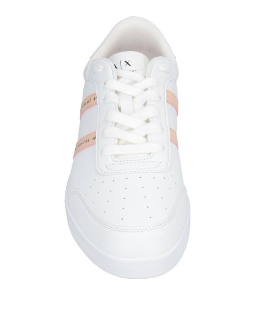 ARMANI EXCHANGE White Trainers