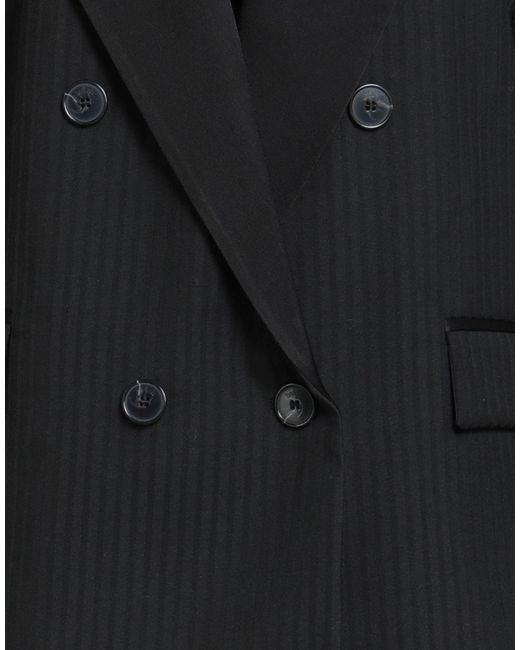 Ba&sh Black Blazer Polyester, Wool, Viscose