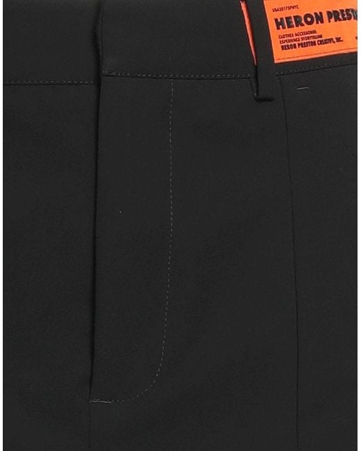 Heron Preston Black Mini Skirt