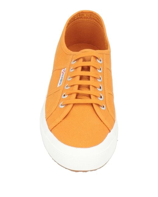Superga Orange Sneakers for men