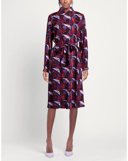 CONNOR & BLAKE Purple Midi Dresses