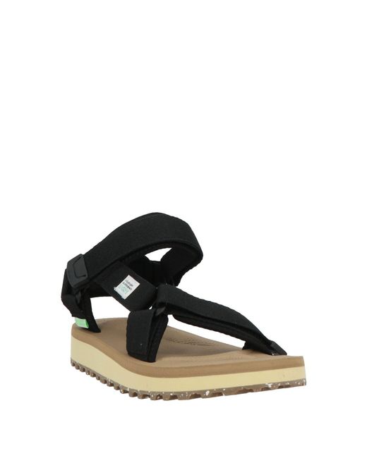 Suicoke Black Sandals