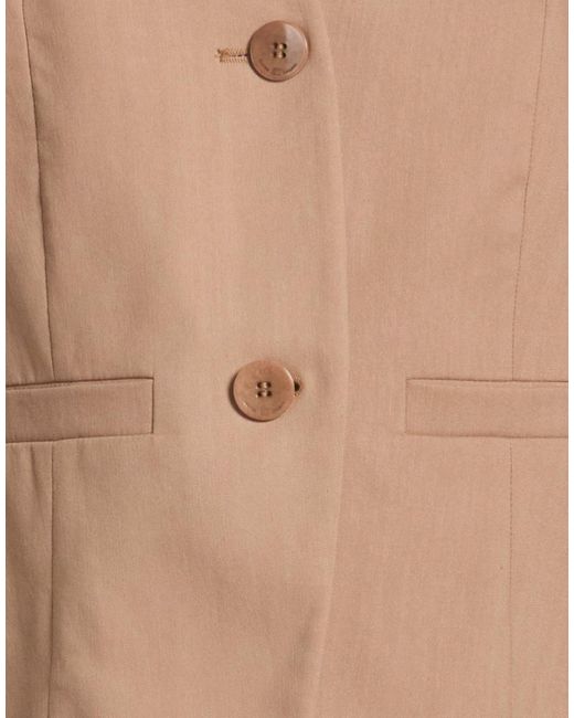 Luisa Cerano Brown Tailored Vests