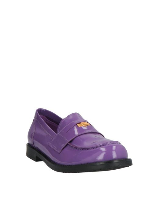 Baldinini Purple Mokassin