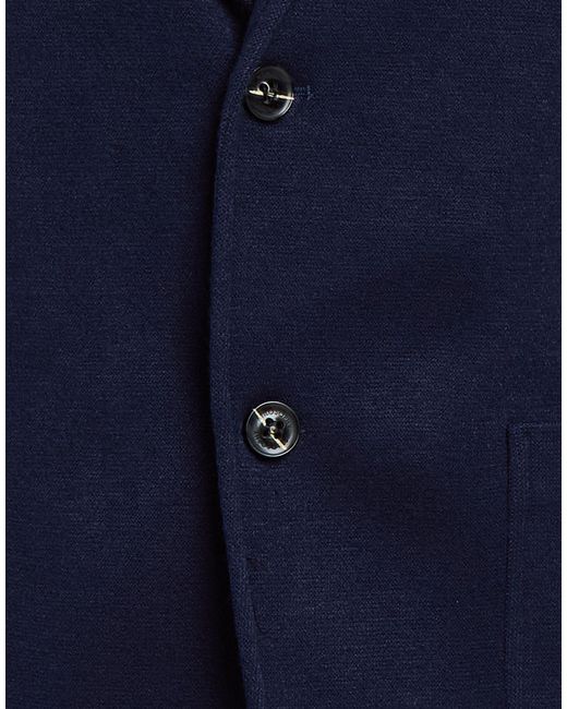 Stilosophy Blue Blazer Rayon, Polyester, Polyamide for men