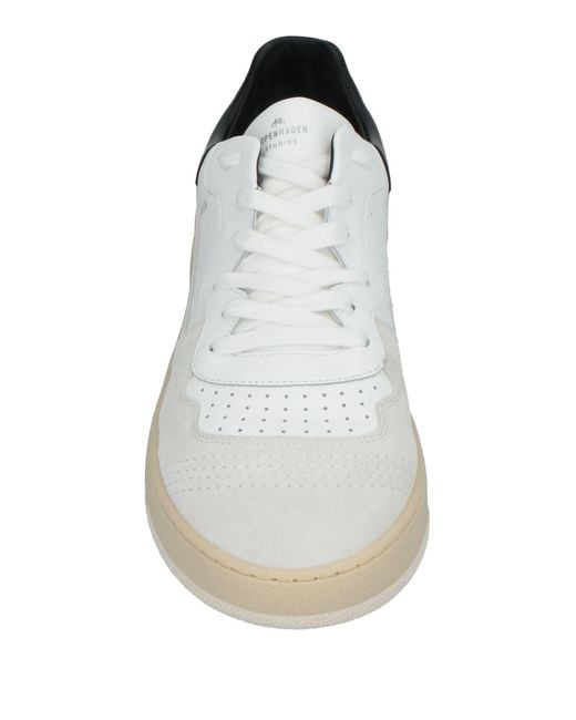 COPENHAGEN White Trainers for men