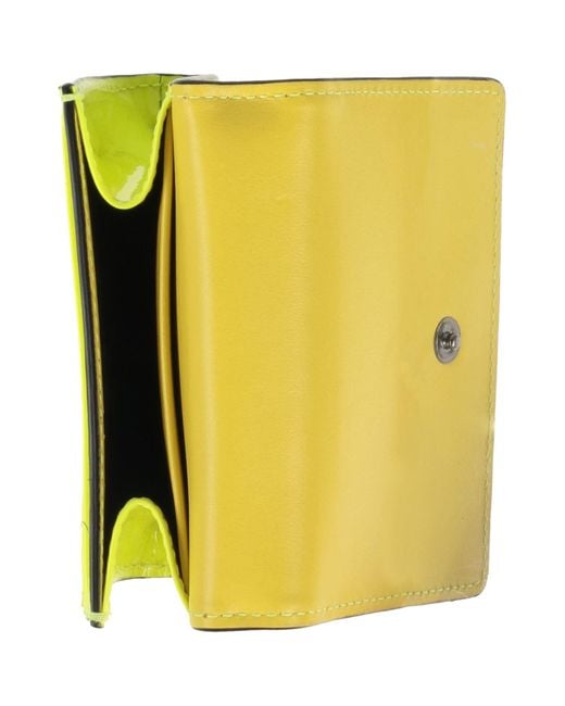 Dolce & Gabbana Yellow Crossbody Wallet