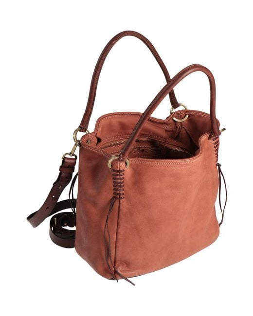Caterina Lucchi Brown Handbag Calfskin