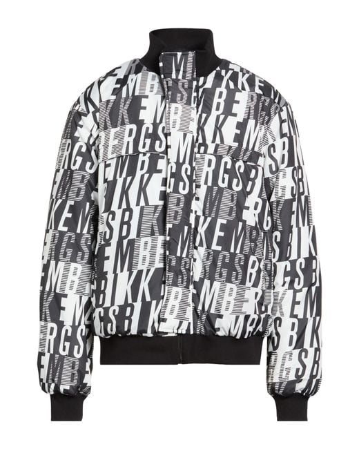 Bikkembergs Black Jacket Polyester for men