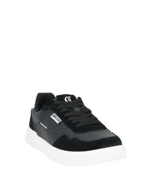 Just Cavalli Black Sneakers Leather for men