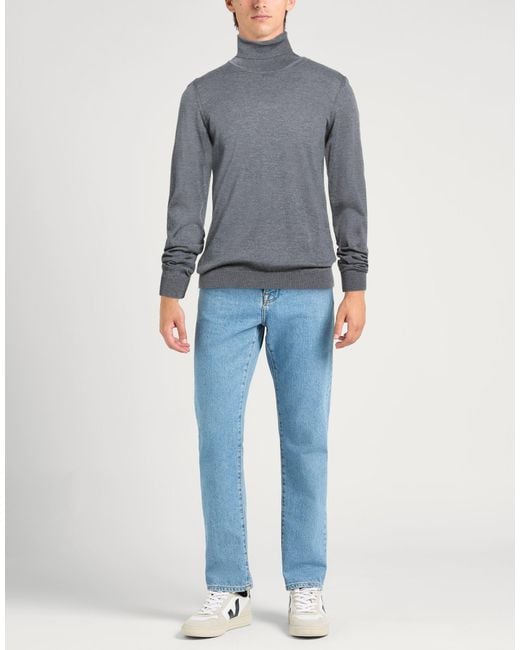 Boss Gray Turtleneck for men