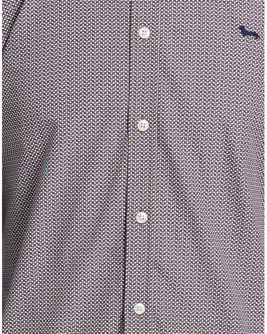 Harmont & Blaine Purple Shirts for men