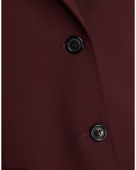Grifoni Purple Suit Polyester, Virgin Wool, Elastane