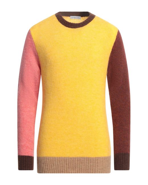 Manuel Ritz Yellow Jumper for men
