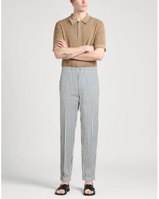 Incotex White Trouser for men