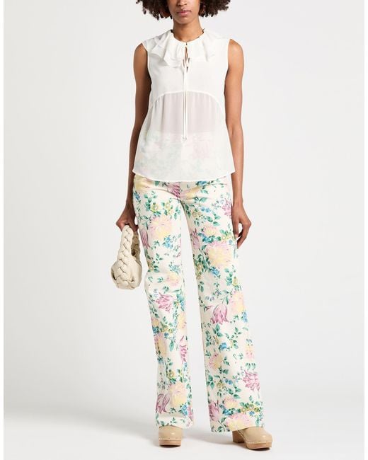 Top High en coloris White