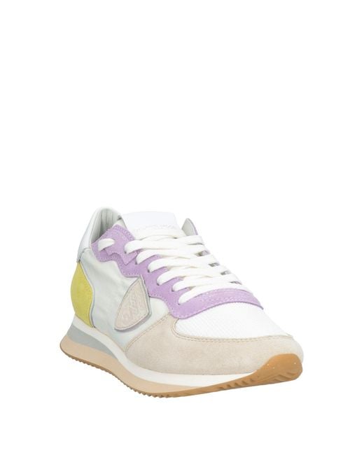 Philippe Model White Sneakers Leather