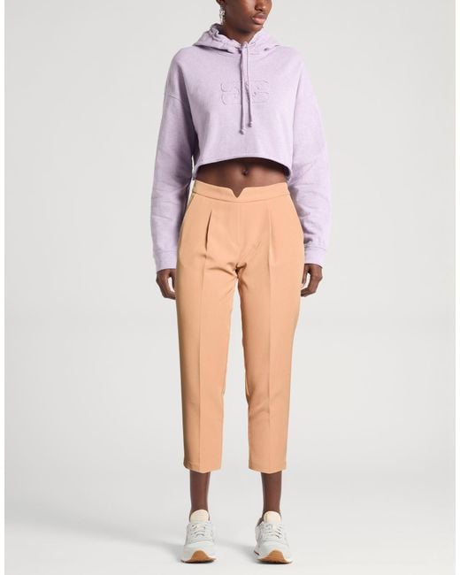 Twenty Easy By Kaos Natural Pants Polyester, Elastane