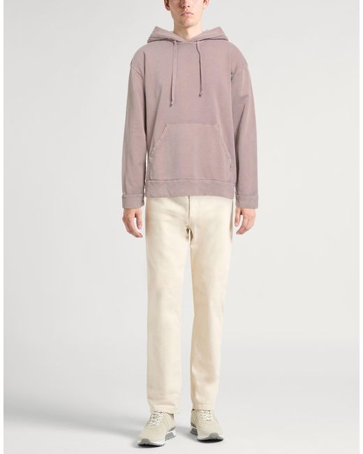 Crossley Pink Antique Rose Sweatshirt Cotton, Recycled Cotton, Organic Cotton for men