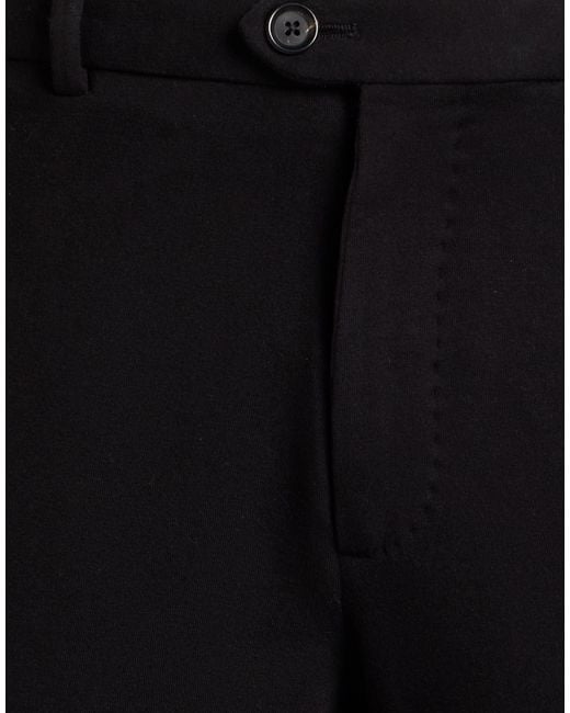Circolo 1901 Black Pants Cotton, Elastane for men