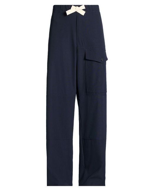 Dries Van Noten Blue Pants for men