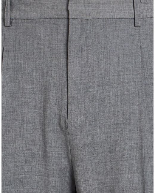 Hōsio Gray Light Pants Wool, Elastane for men