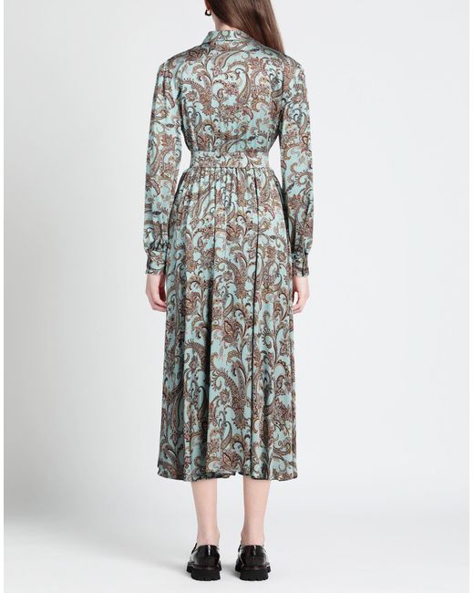Camicettasnob Gray Midi-Kleid