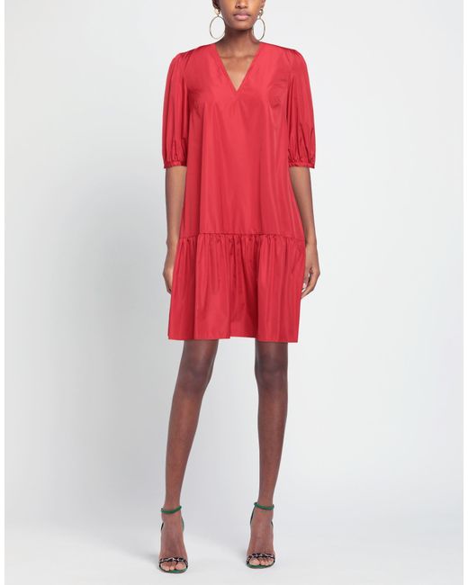 Violanti Red Mini Dress
