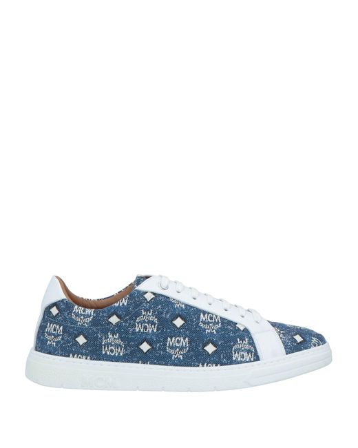 MCM Blue Trainers for men