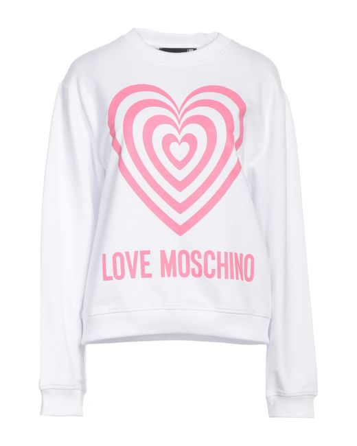 Love Moschino Pink Sweatshirt