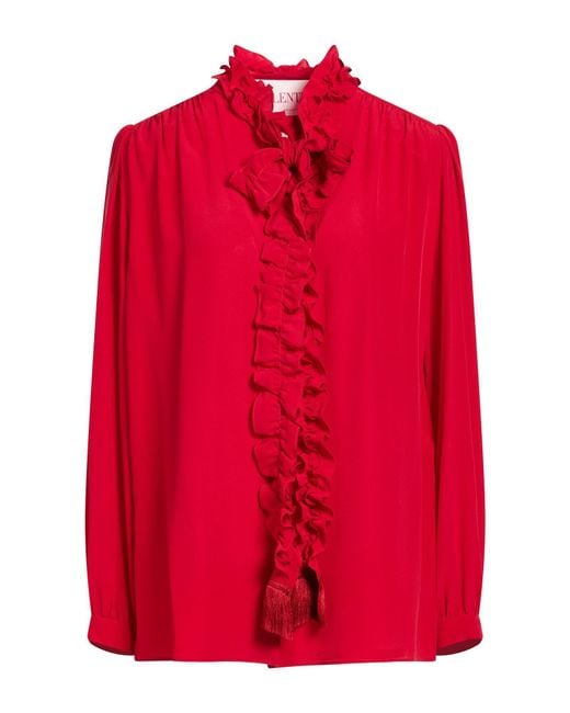 Valentino Garavani Red Shirts