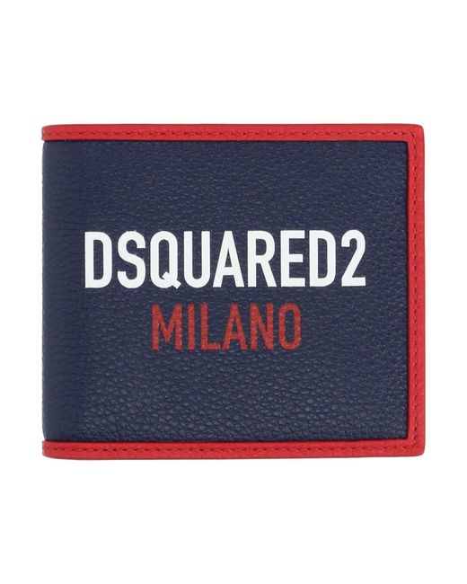 DSquared² Brieftasche in Blue für Herren