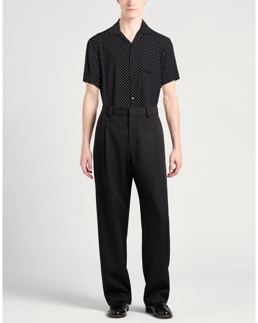 Céline Black Shirt Viscose for men