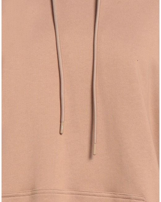 MSGM Pink Camel Sweatshirt Cotton