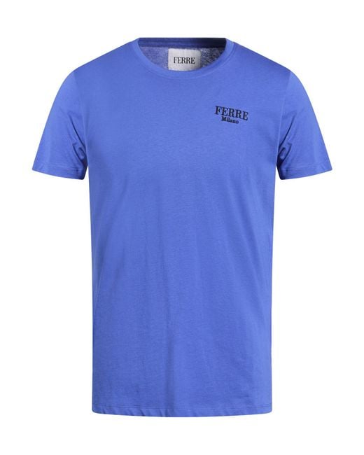 Gianfranco Ferré Blue T-Shirt Cotton for men