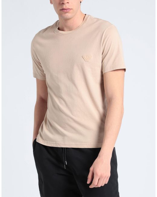 Emporio Armani Pink T-shirt for men