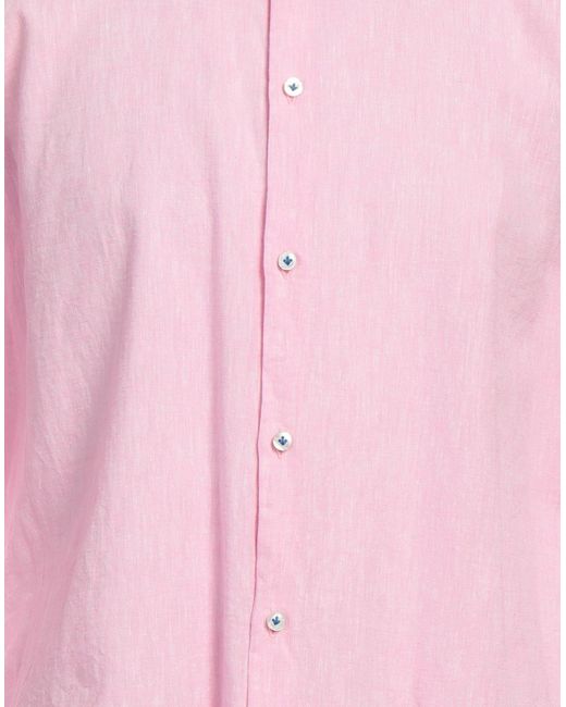 Manuel Ritz Hemd in Pink für Herren