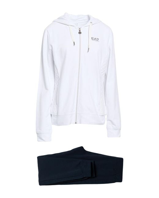 EA7 White Tracksuit