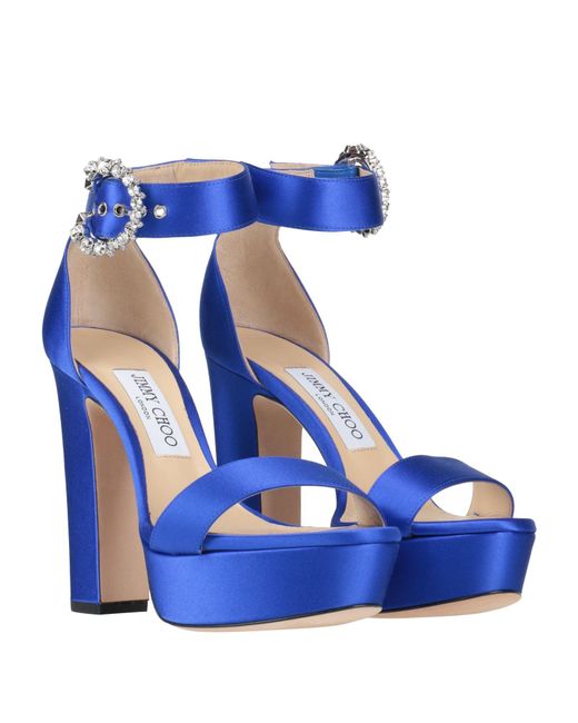 Jimmy Choo Blue Sandals