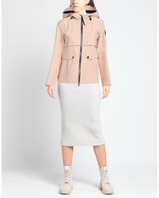 Woolrich Pink Overcoat