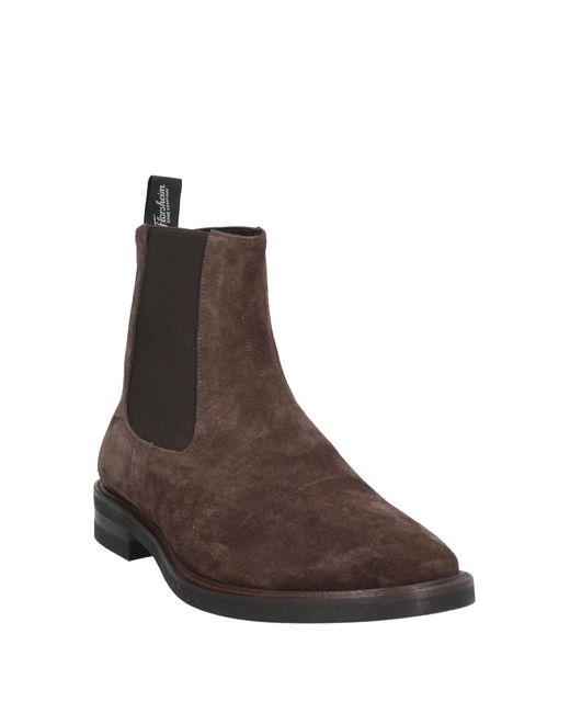 Florsheim Brown Ankle Boots Leather for men