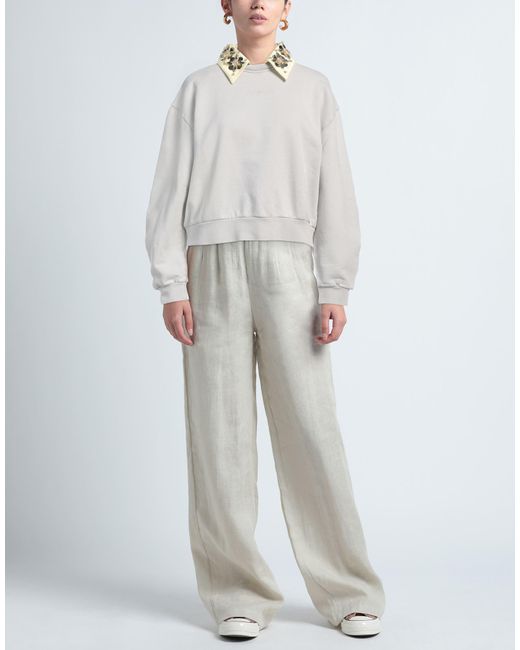DES_PHEMMES White Sweatshirt