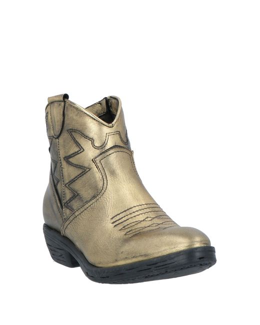 VALERIO 1966 Natural Ankle Boots