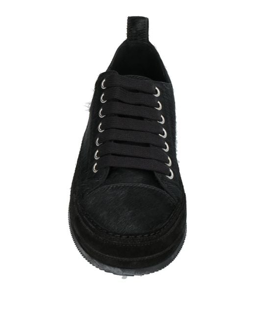 Ann Demeulemeester Black Trainers