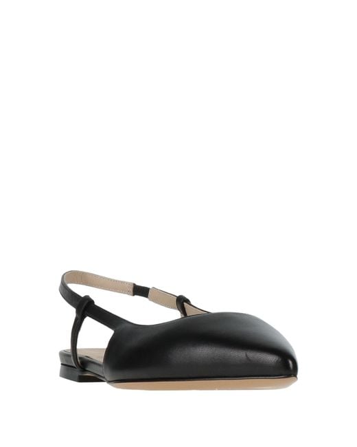 Theory Black Ballet Flats